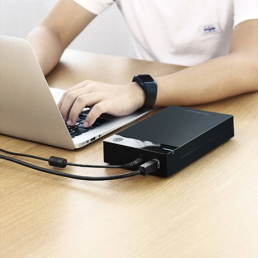 Ugreen 3.5'' SATA HDD Enclosure USB 3.0 – High-Speed External Hard Drive Case - Image 6