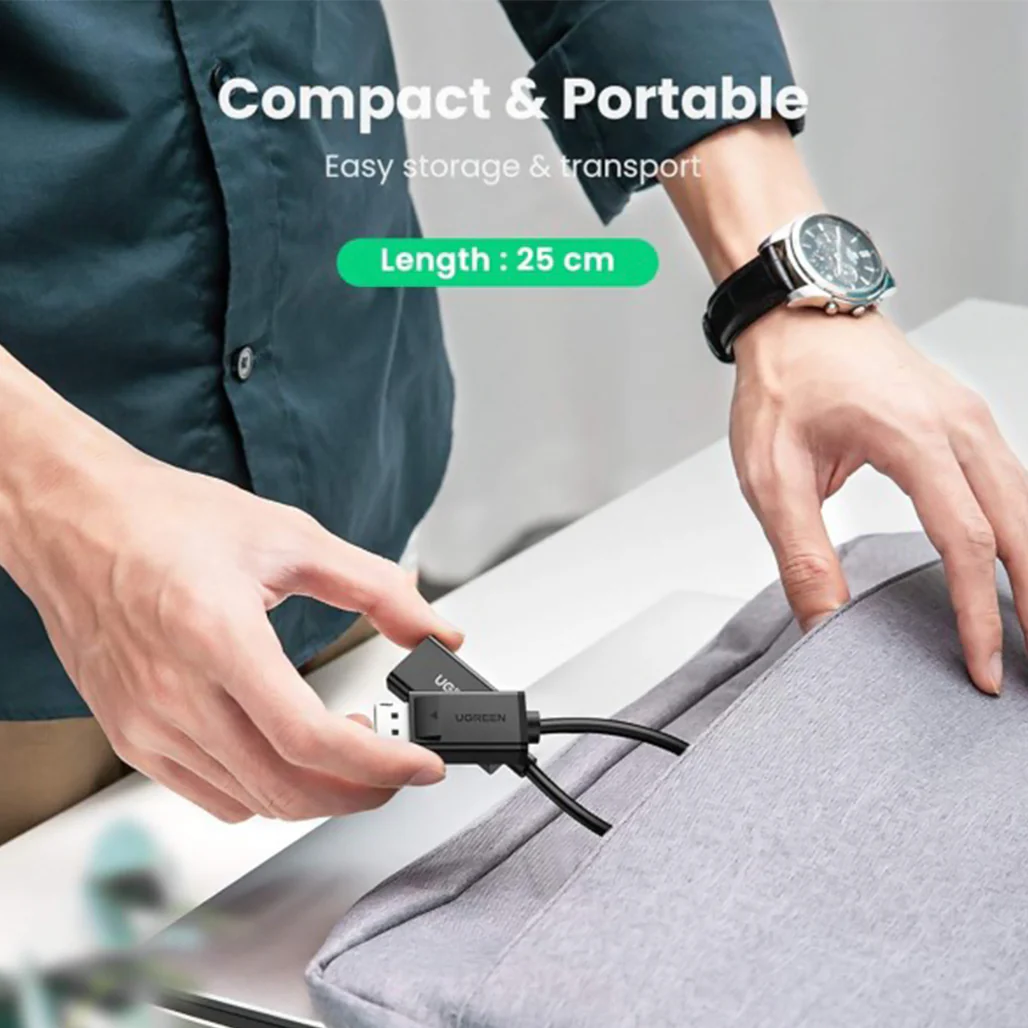 UGREEN 4K DisplayPort to HDMI Adapter – High-Resolution Video & Audio Converter - Image 6