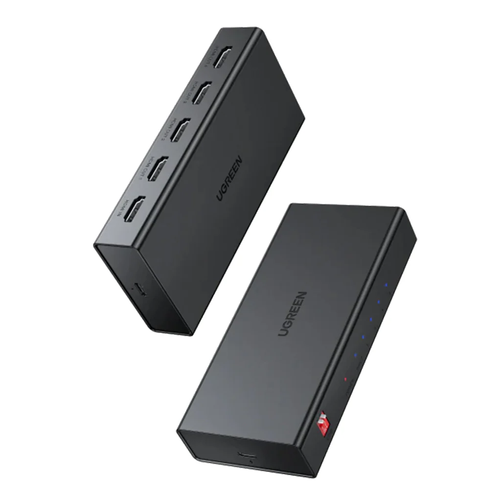 UGreen 4K HDMI 1-in-4 Out Splitter | High-Quality HDMI Signal Distribution - Image 2