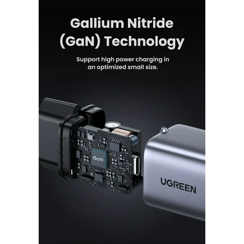 Ugreen 90666 Nexode 30W USB-C Fast Charger with GaN Technology - Image 5