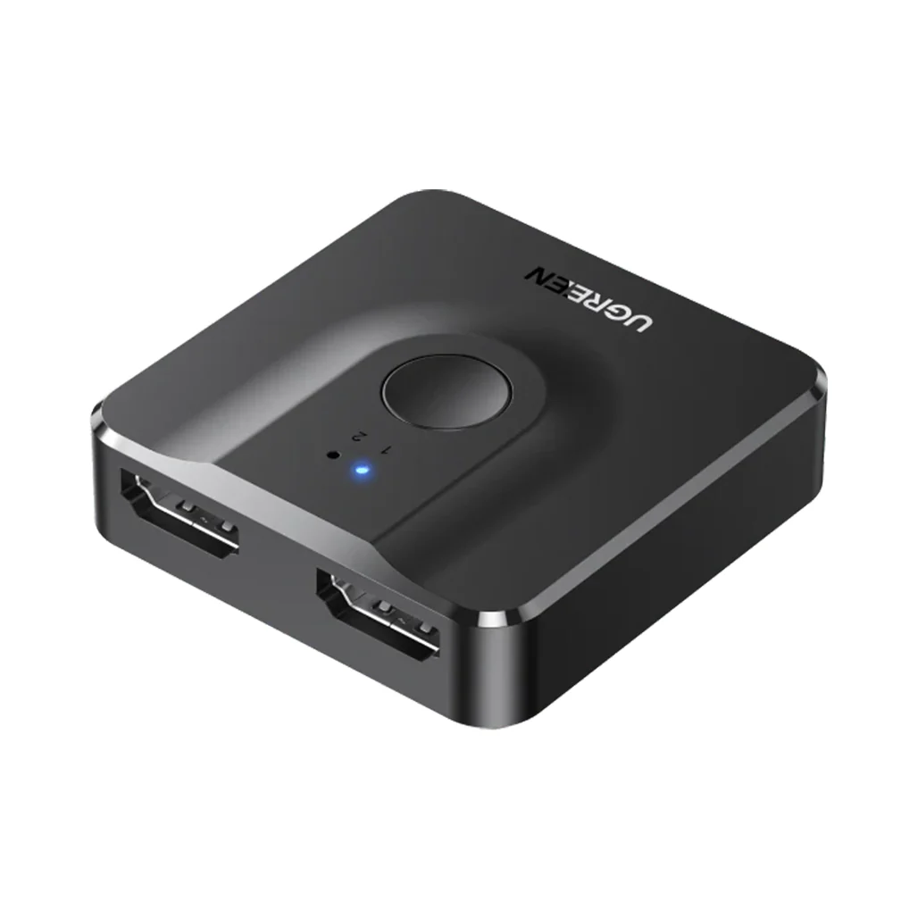 UGREEN Bi-Directional HDMI Switcher & Splitter | 4K 60Hz Support, 2-In-1 HDMI Switch for TV, Monitors, and Projectors