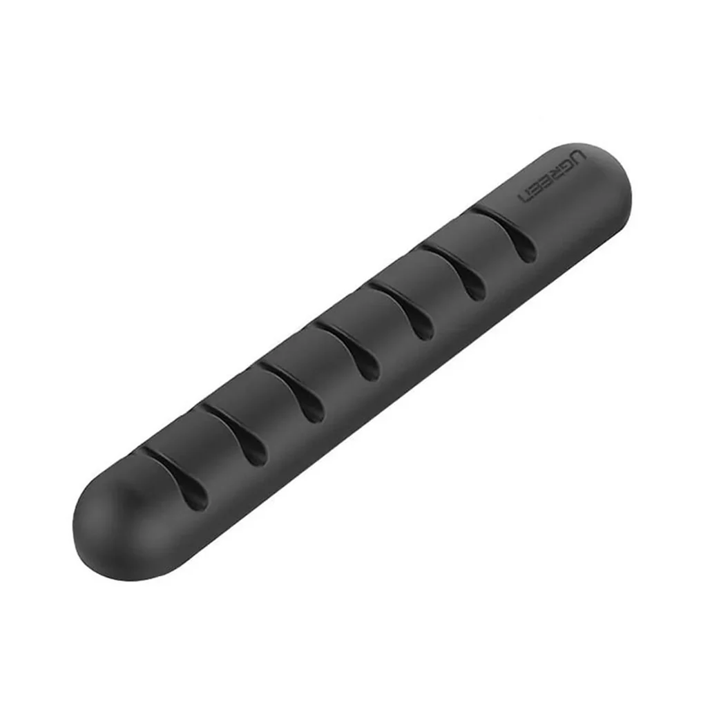UGreen Cable Organizer with 7 Slots – Silicone Cable Management Clip for Desk, Office, and Home