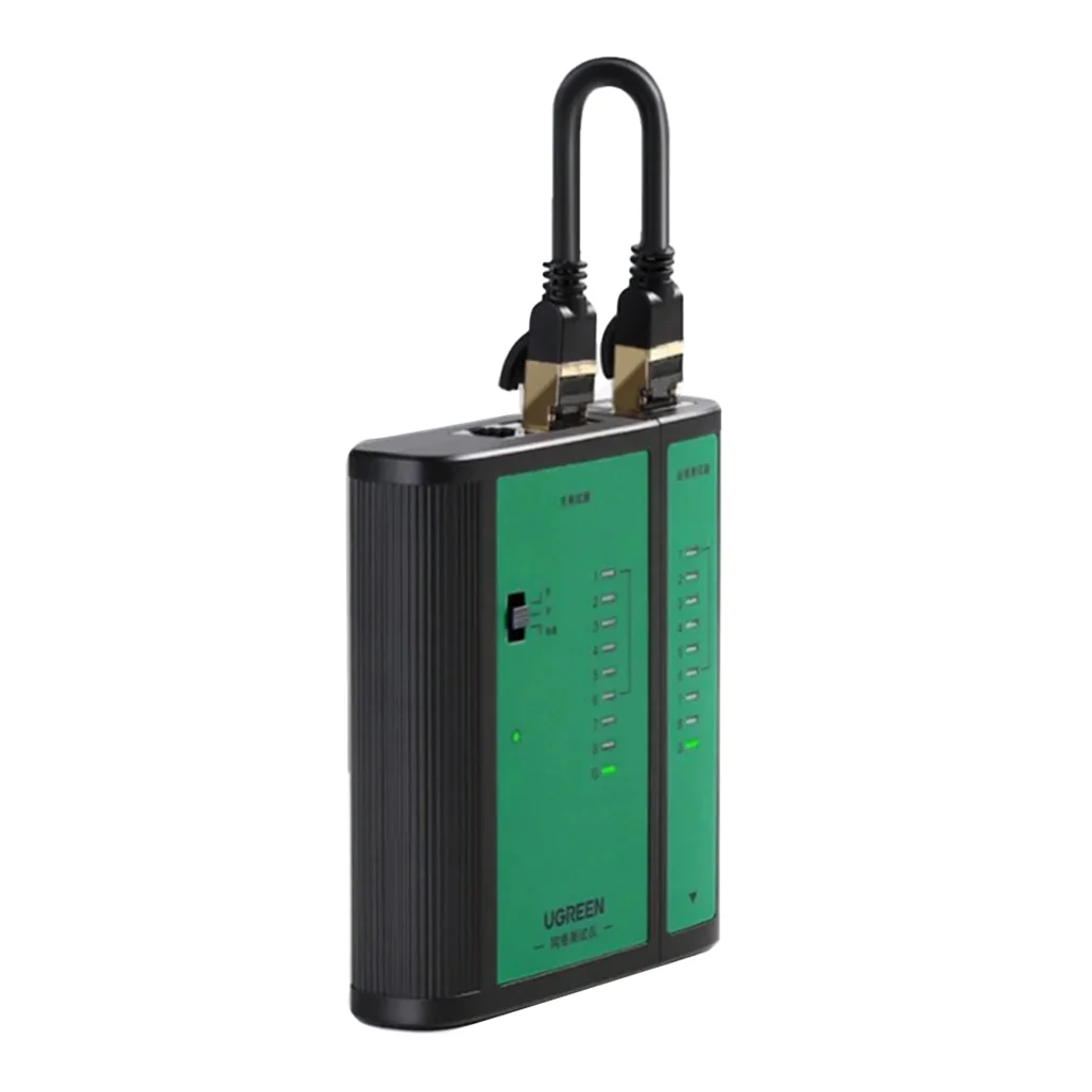 UGreen Network & Telephone Cable Tester – Automated Wire Testing with LED Display for RJ11 and RJ45 Cables - Image 3