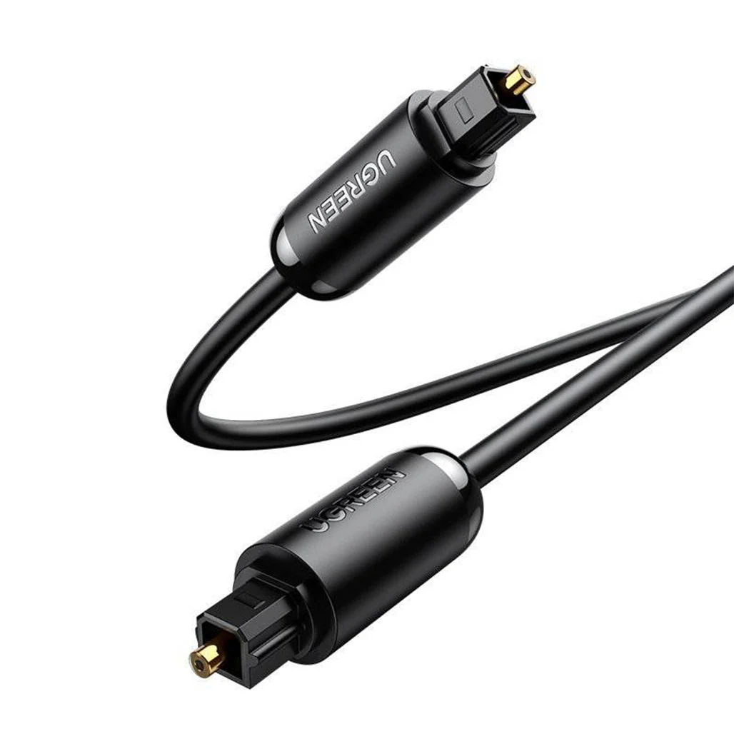 UGreen Fiber Optic Audio Cable 1.5m - Toslink SPDIF with Gold-Plated Connectors for Superior Sound - Image 2