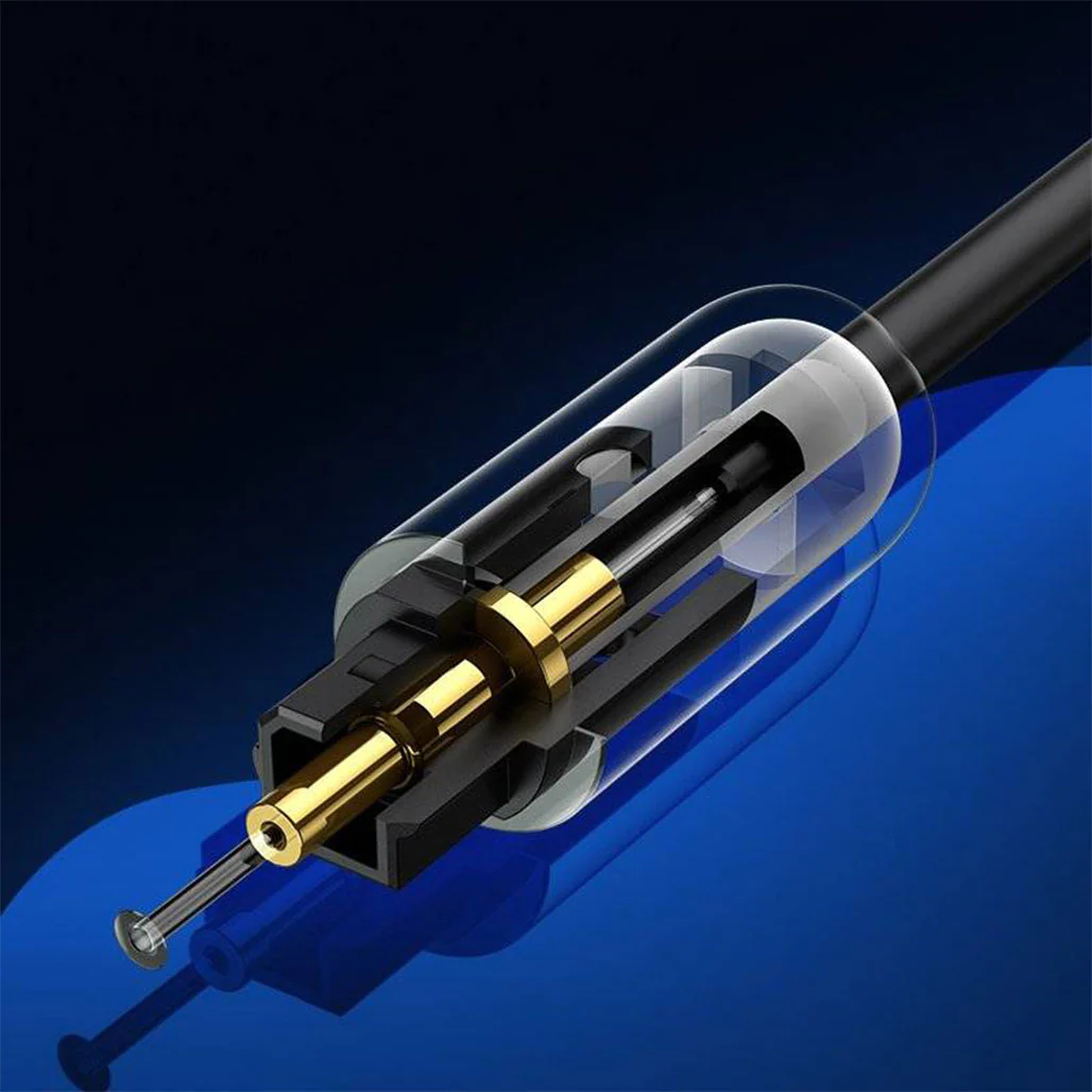 UGreen Fiber Optic Audio Cable 1.5m - Toslink SPDIF with Gold-Plated Connectors for Superior Sound - Image 3