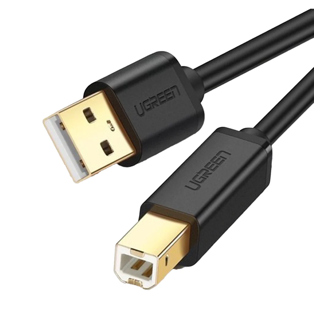 UGREEN High-Speed USB Printer Cable – USB-A to USB-B 2.0, 1.5M/5M – Reliable Data Transfer