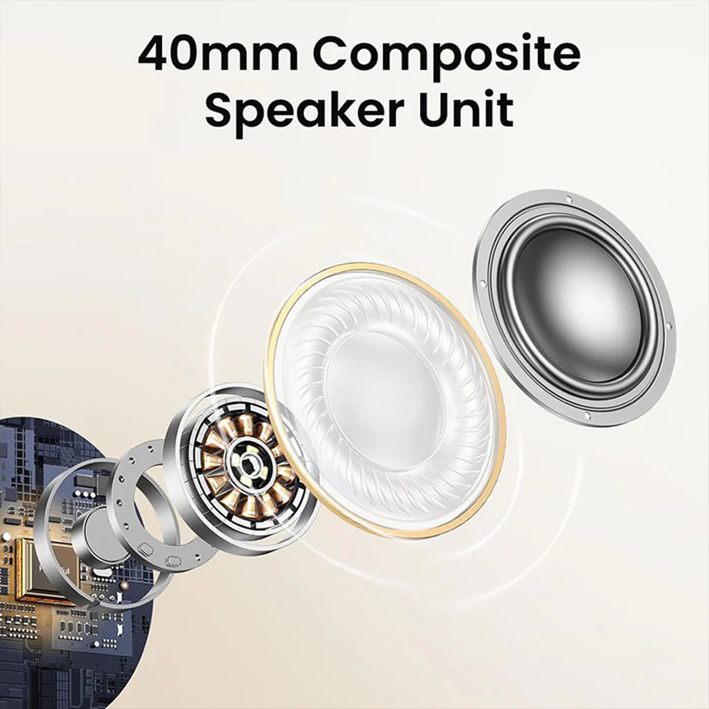 UGREEN HiTune Max 5 PRO Bluetooth 5.4 Headphones with ANC - Image 9
