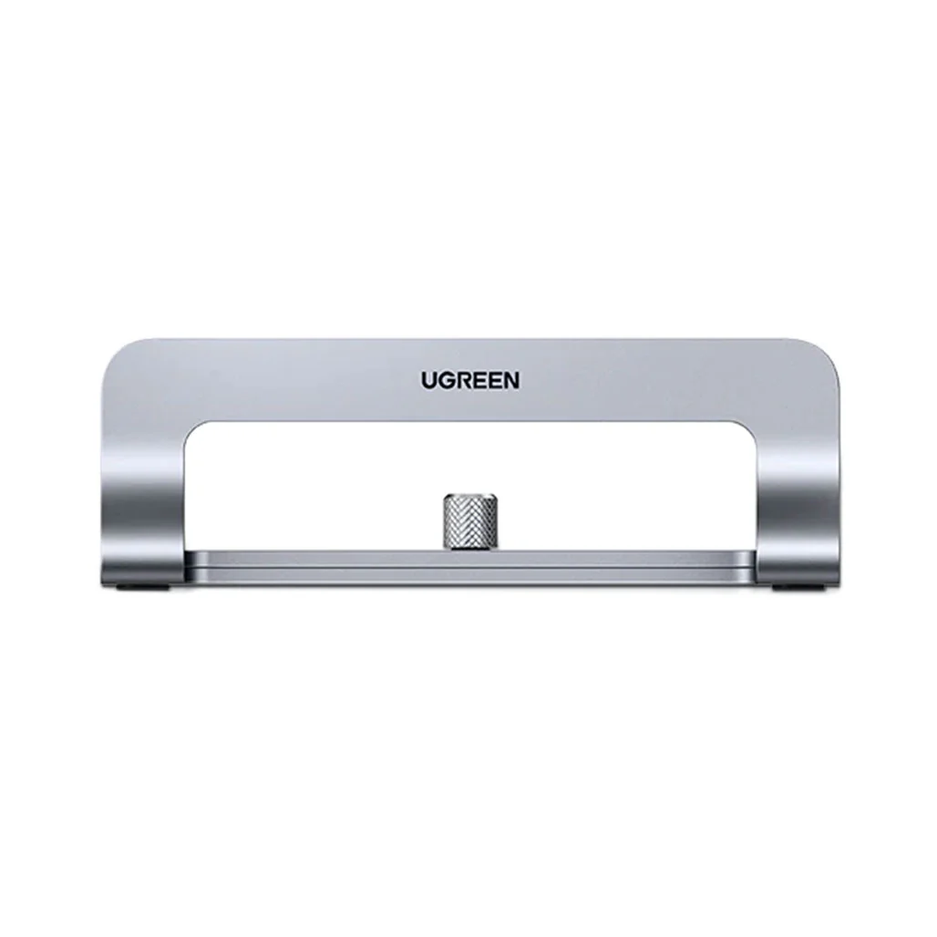 UGreen Vertical Laptop Stand Holder | Adjustable Desk Organizer for Laptops and Tablets