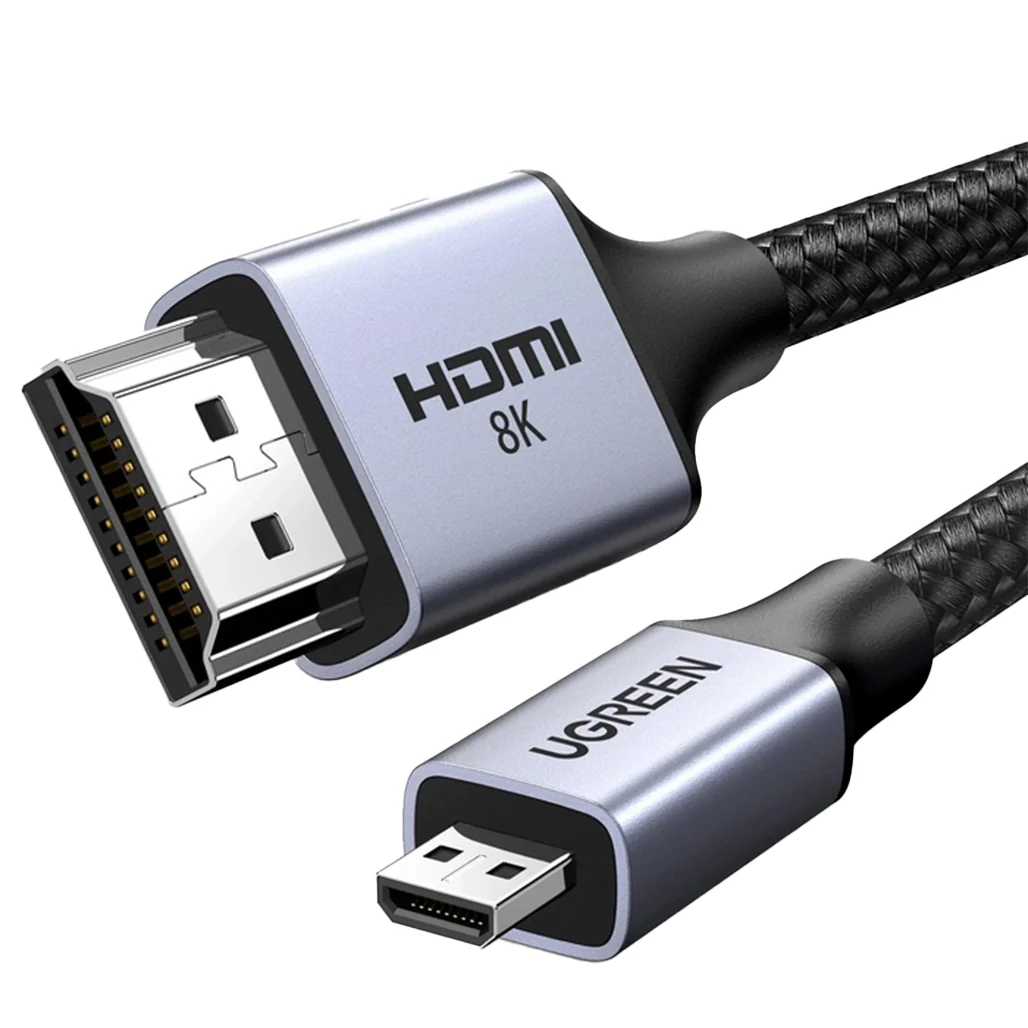 UGREEN Micro HDMI to HDMI 8K Cable 1m