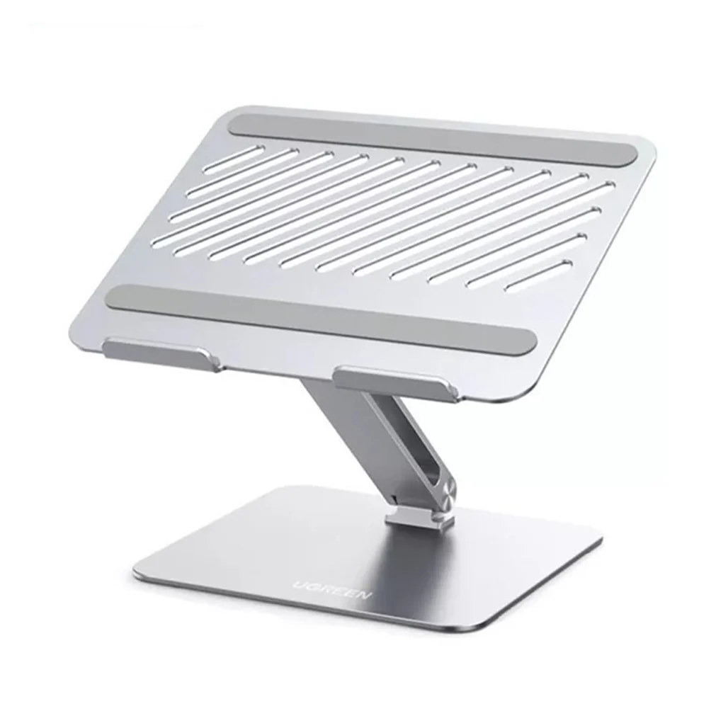 UGREEN Multi-Angle Adjustable Laptop Stand – Ergonomic & Portable Aluminum Riser for Laptops and Tablets