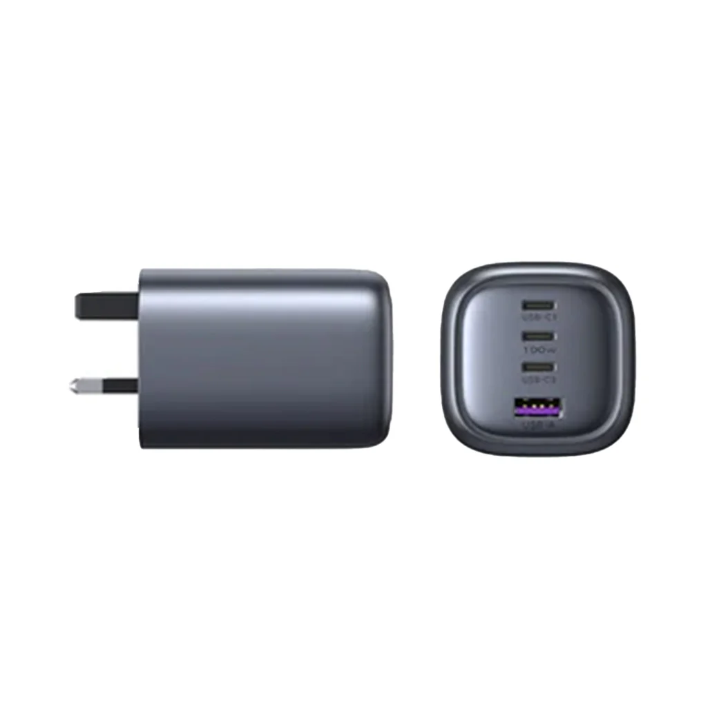UGreen Nexode 100W GaN Wall Charger | 4-Port USB-C & USB-A Fast Charging Adapter - Image 2