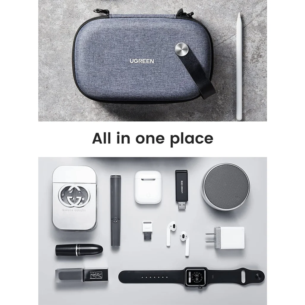 UGreen Travel Electronics Organizer – Compact and Durable Accessory Bag for Cables and Gadgets - Image 5
