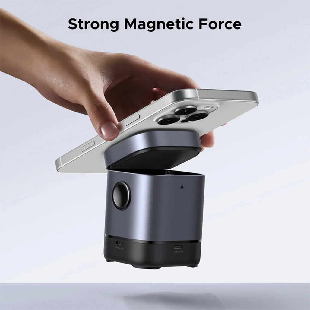 UGREEN Uno 2-in-1 Magnetic Wireless Charger 15W – Fast Qi2 Charging for iPhone & Earbuds - Image 4