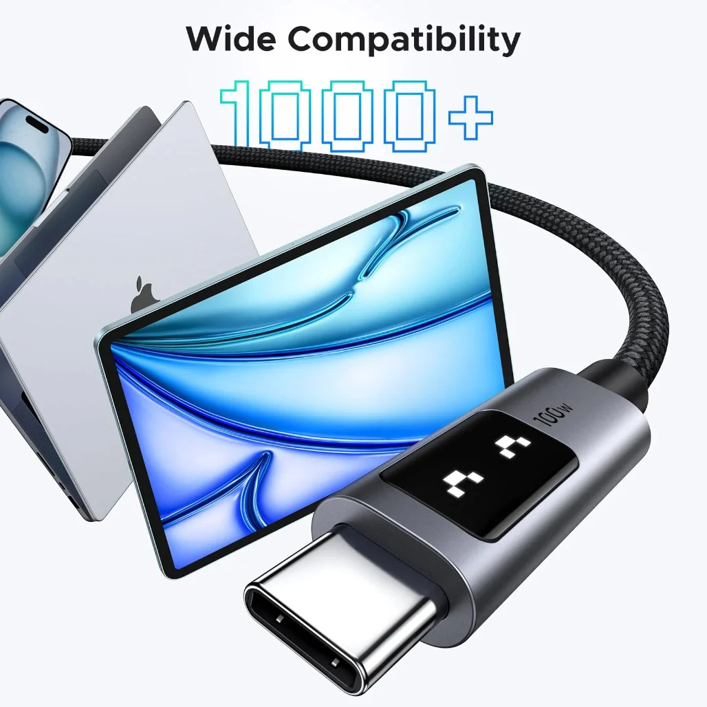 Ugreen Uno USB-C to USB-C Cable 100W - Image 4