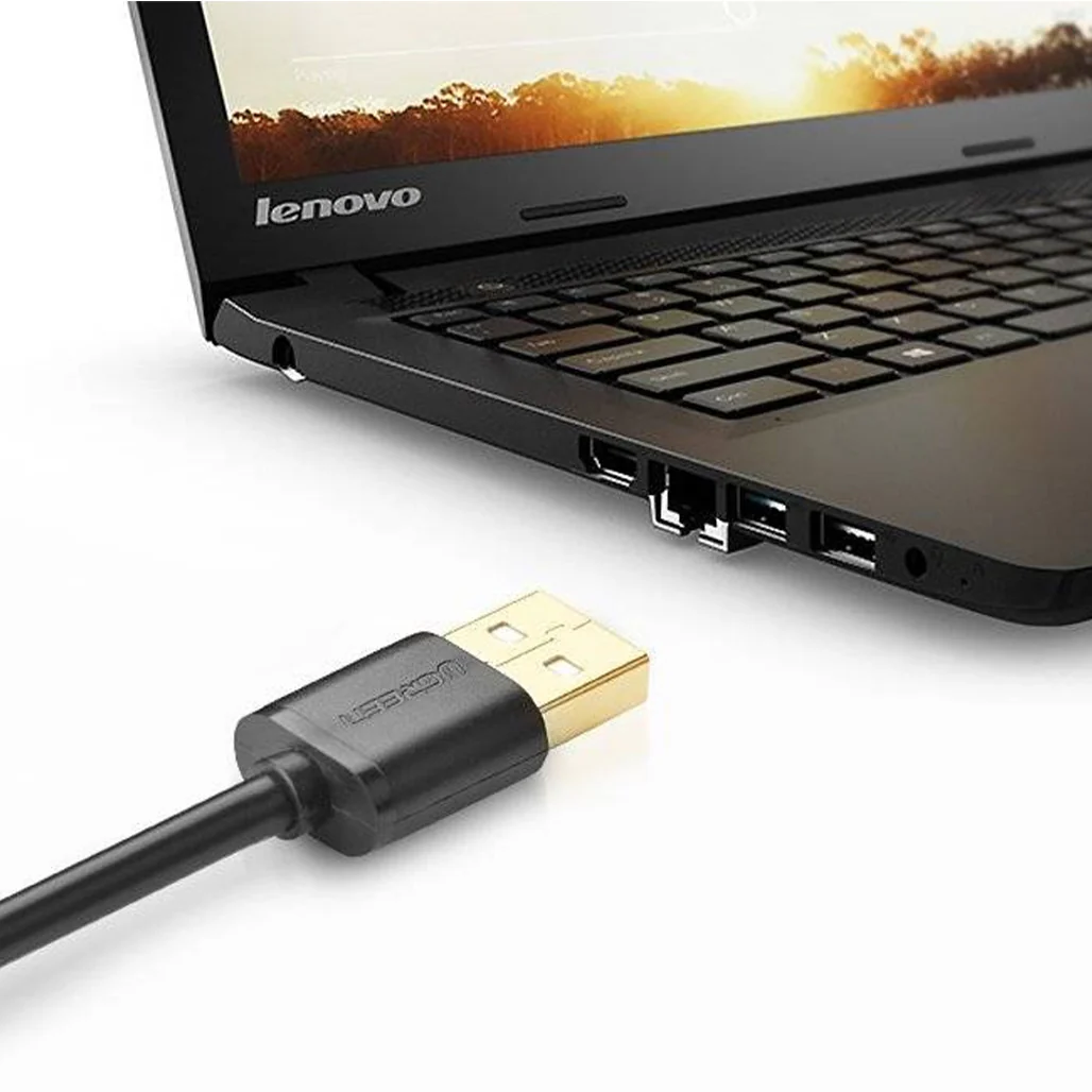 UGREEN USB 2.0 Extension Cable USB-A Male to USB-A Female 2m Black - Image 2