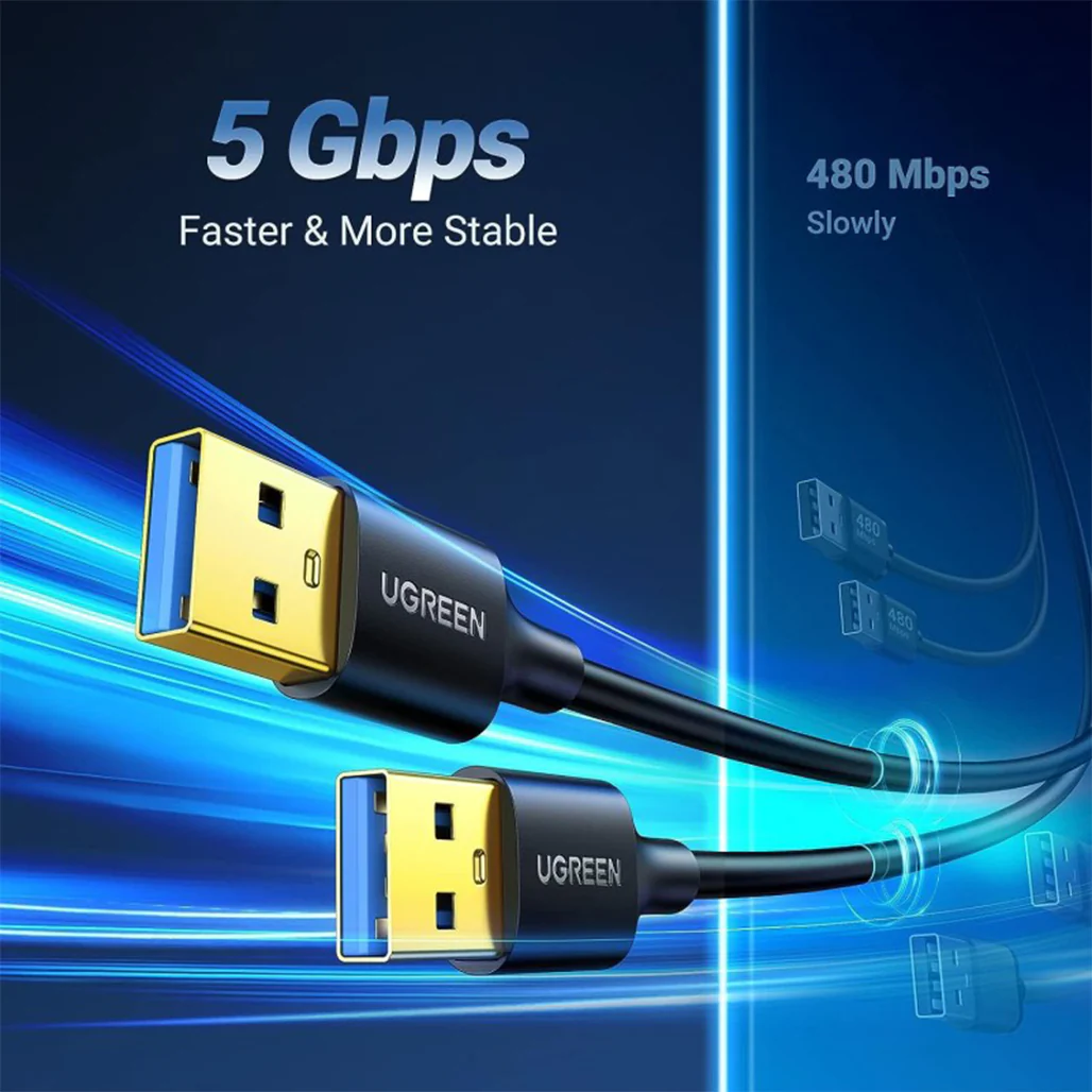 UGREEN USB 3.0 Male to Male Cable, 1M – High-Speed Data Transfer & Reliable Performance - Image 7