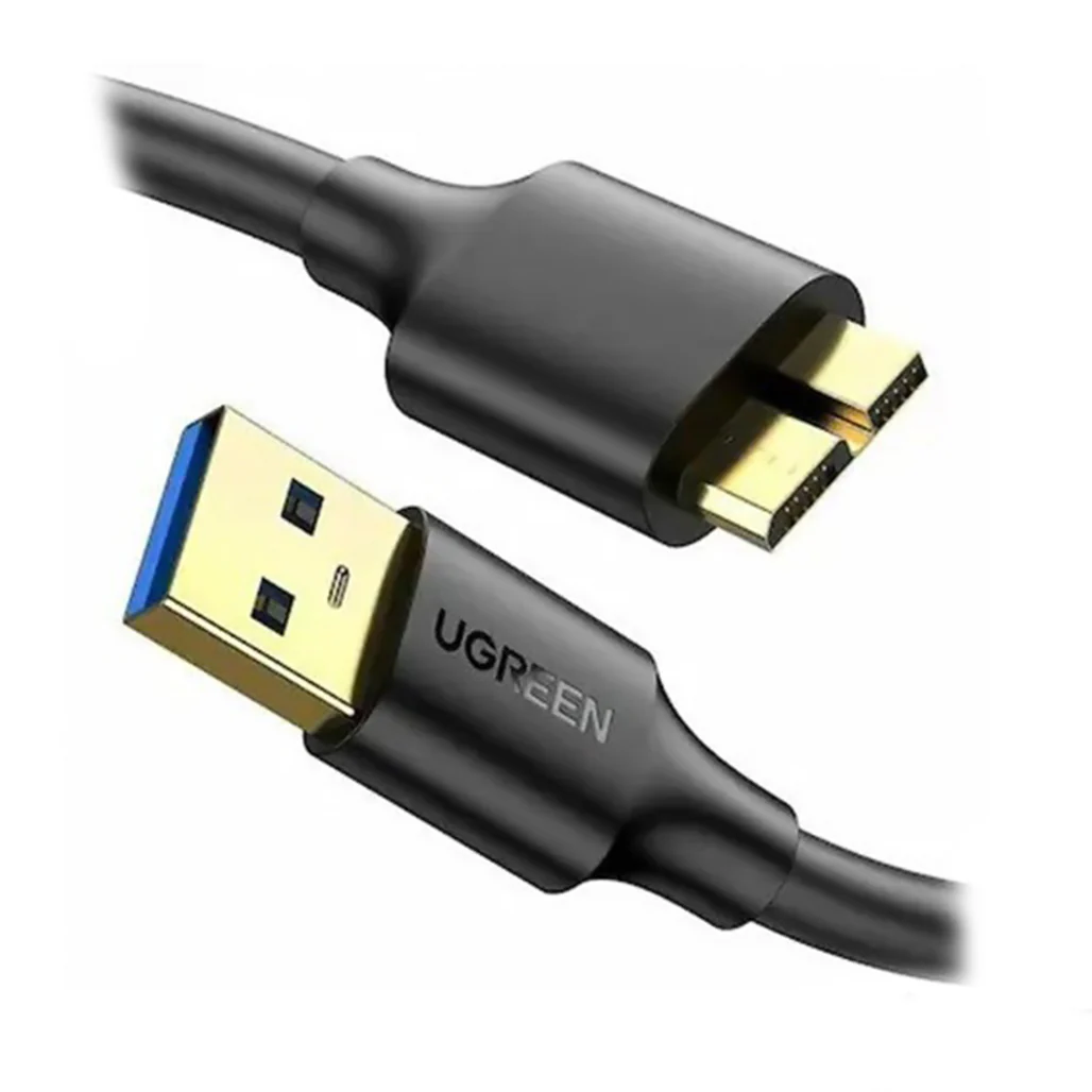 UGREEN USB 3.0 to Micro USB 3.0 Hard Drive Data Cable – 0.5M, High-Speed 5Gbps Transfer, Durable & Shielded