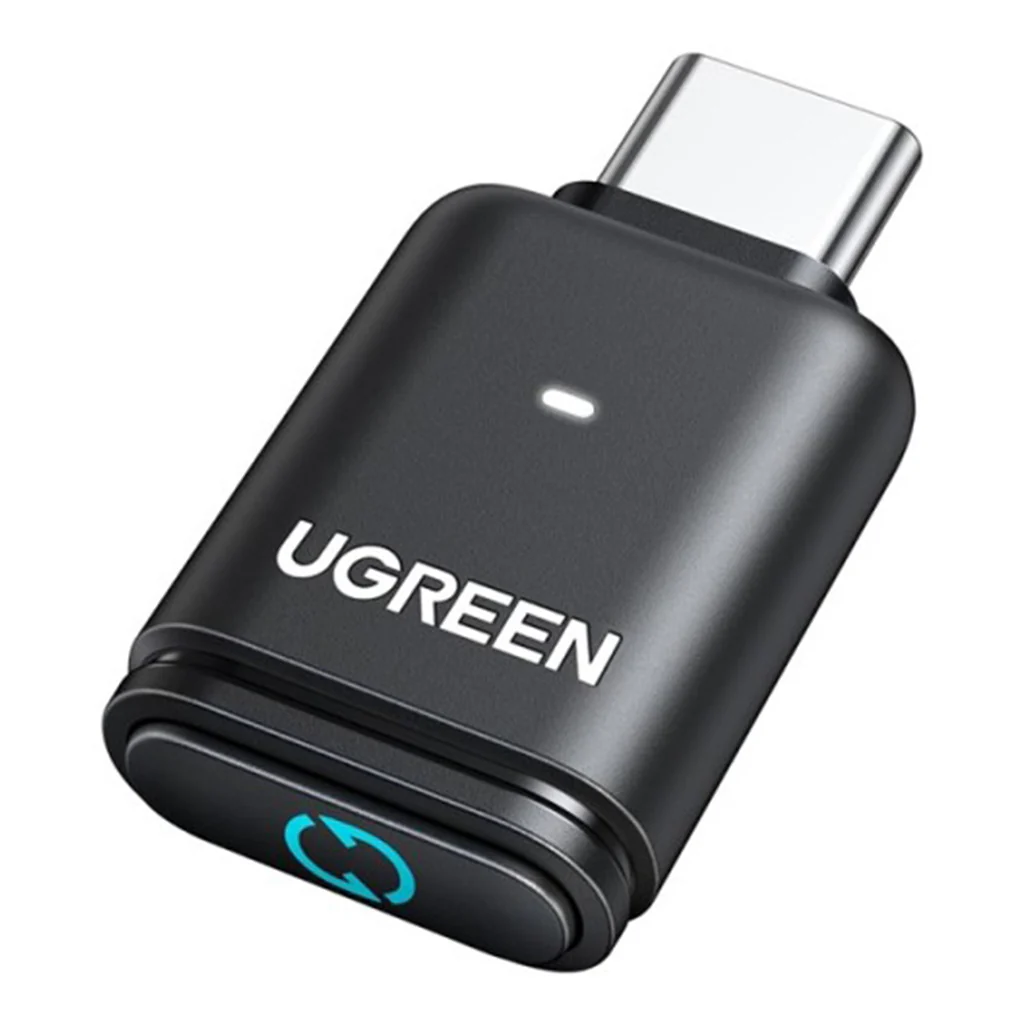 UGREEN USB-C Bluetooth 5.3 Audio Transmitter for PC, PS5, and Switch – Wireless Adapter for Bluetooth Headphones, Hi-Res Sound