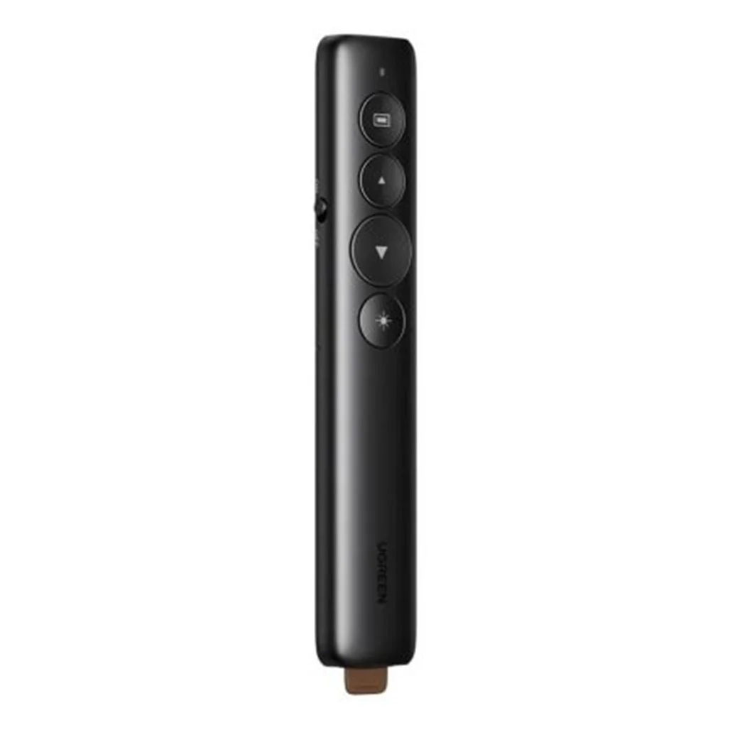 UGreen Wireless Laser Presentation Remote with Built-In Laser Pointer | 200m Laser Range | Ideal for Professional & Personal Use