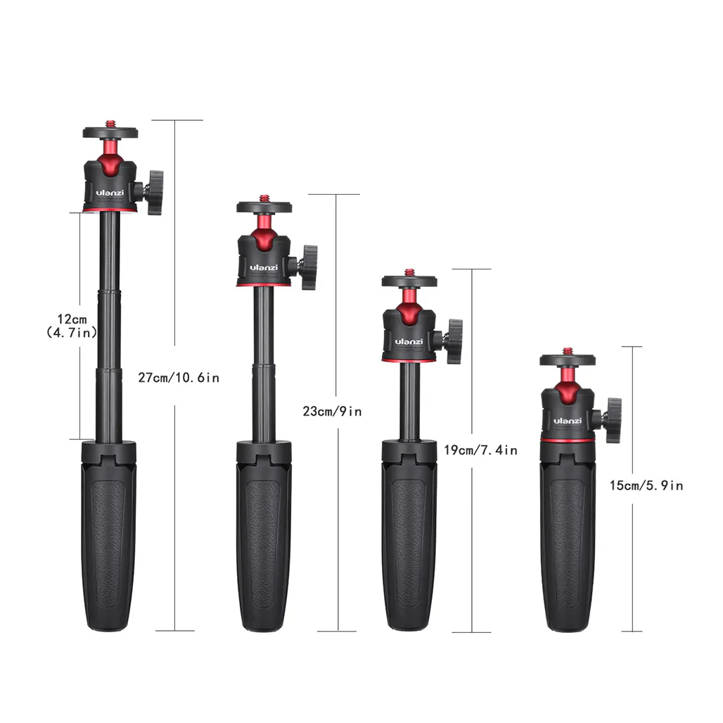 Ulanzi MT-08 Extendable Handheld Tripod with Non-Slip Grip and Secure Buckle Design - Image 5