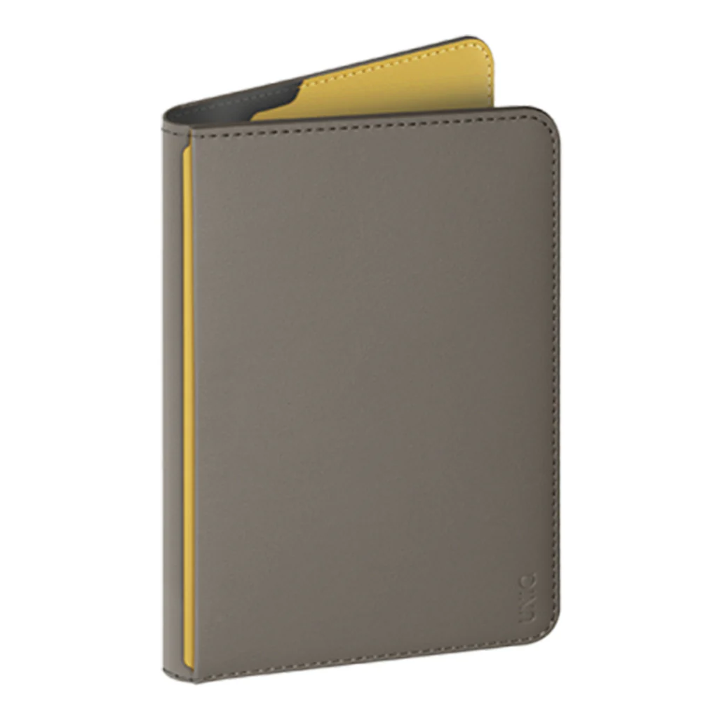 Uniq Belmont Vegan Leather Passport Holder – RFID Protection, Slim Travel Wallet - Image 5