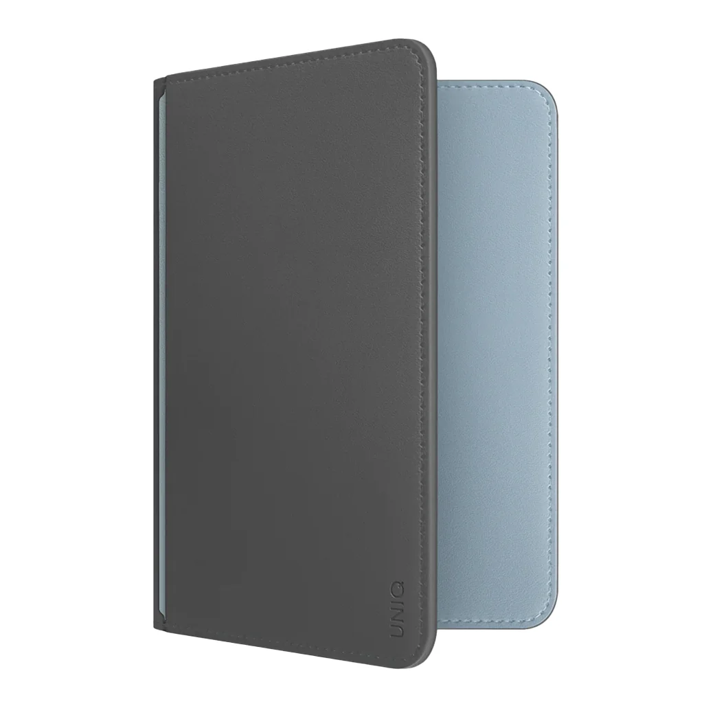 Uniq Belmont Vegan Leather Passport Holder with Apple Find My Tracker & RFID Protection