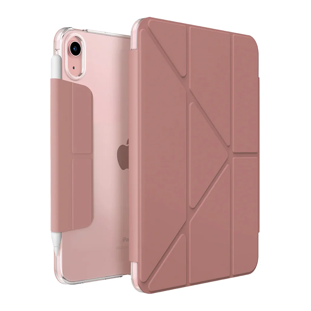 Uniq Camden Slim Frosted Back Case for iPad Mini 2021 (6th & 7th Gen) - Pink - Image 3