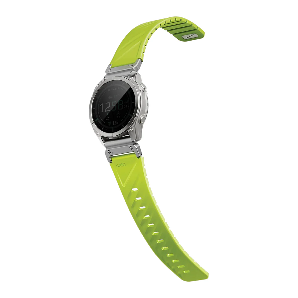 UNIQ Fluo - Garmin Dual-Secure Watch Band (22mm–26mm) - Image 9