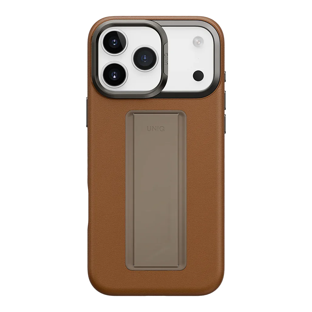 Uniq Heldro Pro for iPhone 17 Pro/ Pro Max – FlexGrip Leatherette Case - Image 3