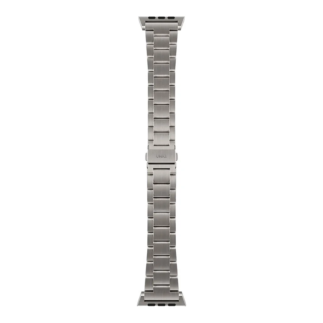 Uniq Osta Stainless Steel Watch Strap – Brushed Finish, Tool-Free Adjustable Links, Secure Fit - Image 4