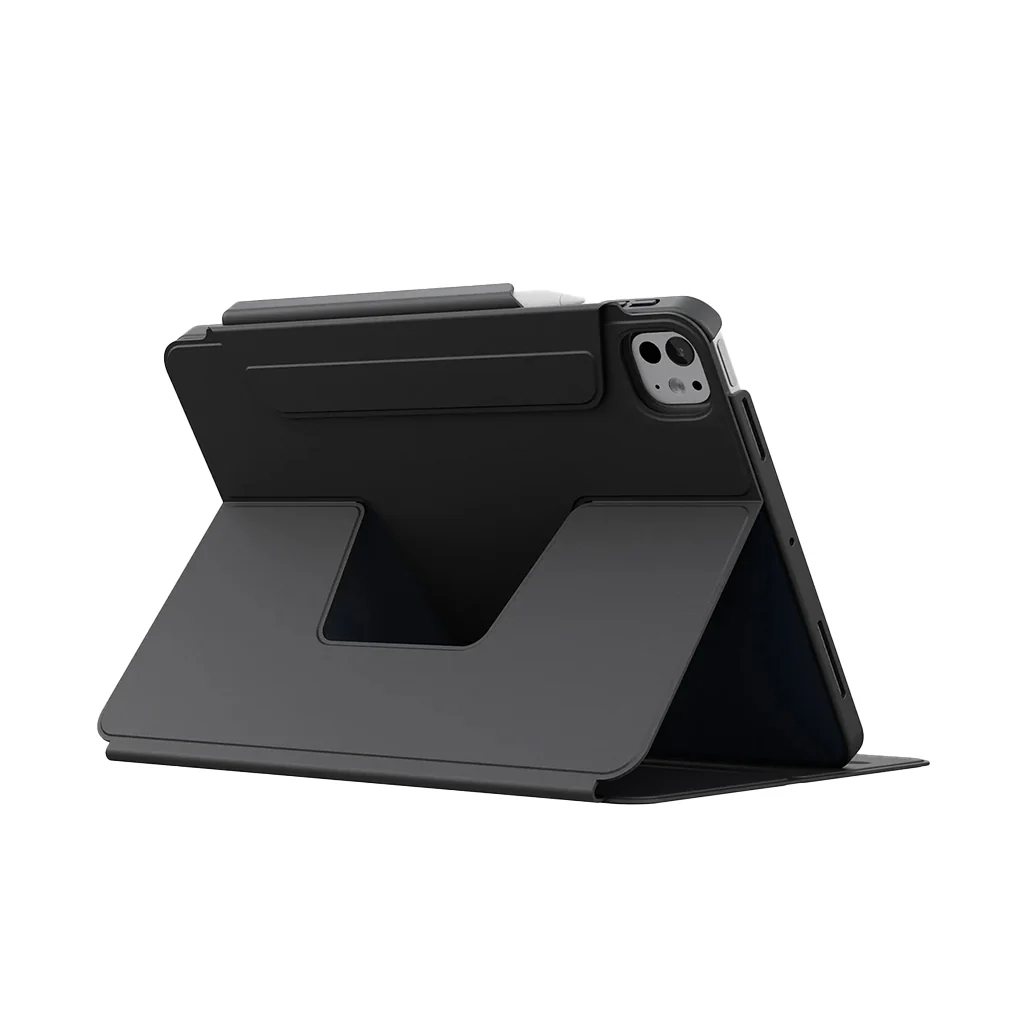 Uniq Rovus SnapMount Magnetic iPad Pro M4 Case with Stand & Apple Pencil Holder - Image 4