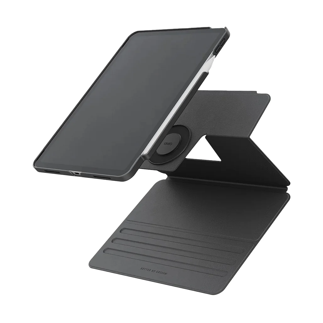 Uniq Rovus SnapMount Magnetic iPad Stand & Case for iPad (A16) - with Built-in Apple Pencil Holder – 360° Rotation & Multi-Angle Viewing - Image 10