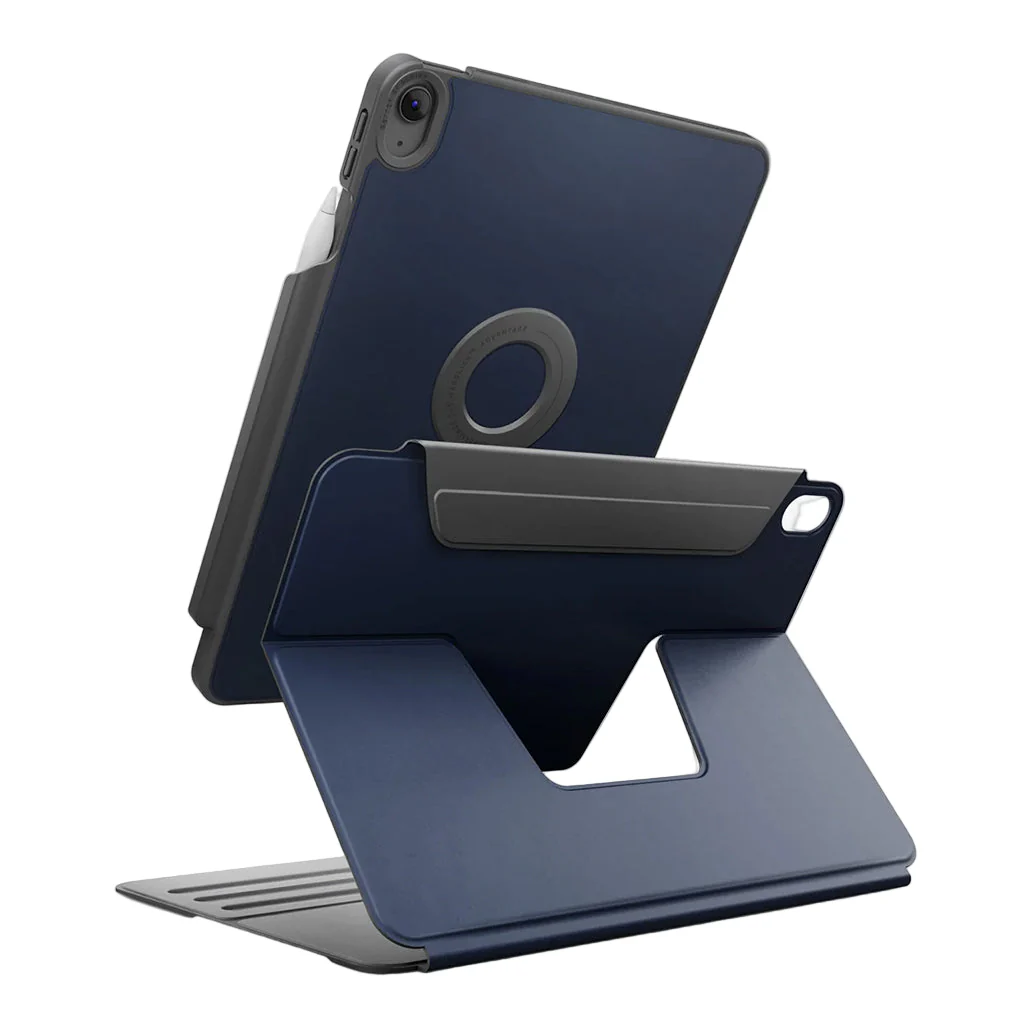 Uniq Rovus SnapMount Magnetic iPad Stand & Case for iPad (A16) - with Built-in Apple Pencil Holder – 360° Rotation & Multi-Angle Viewing - Image 7