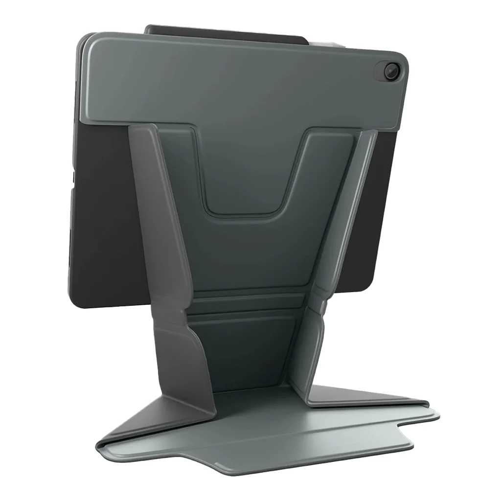 Uniq Ryze 360 Rotating Stand Case for iPad Air 11" M2 (2024), 10.9" 5th & 4th Gen – Smart Foldable Cover with Pencil Charging Holder - Image 2