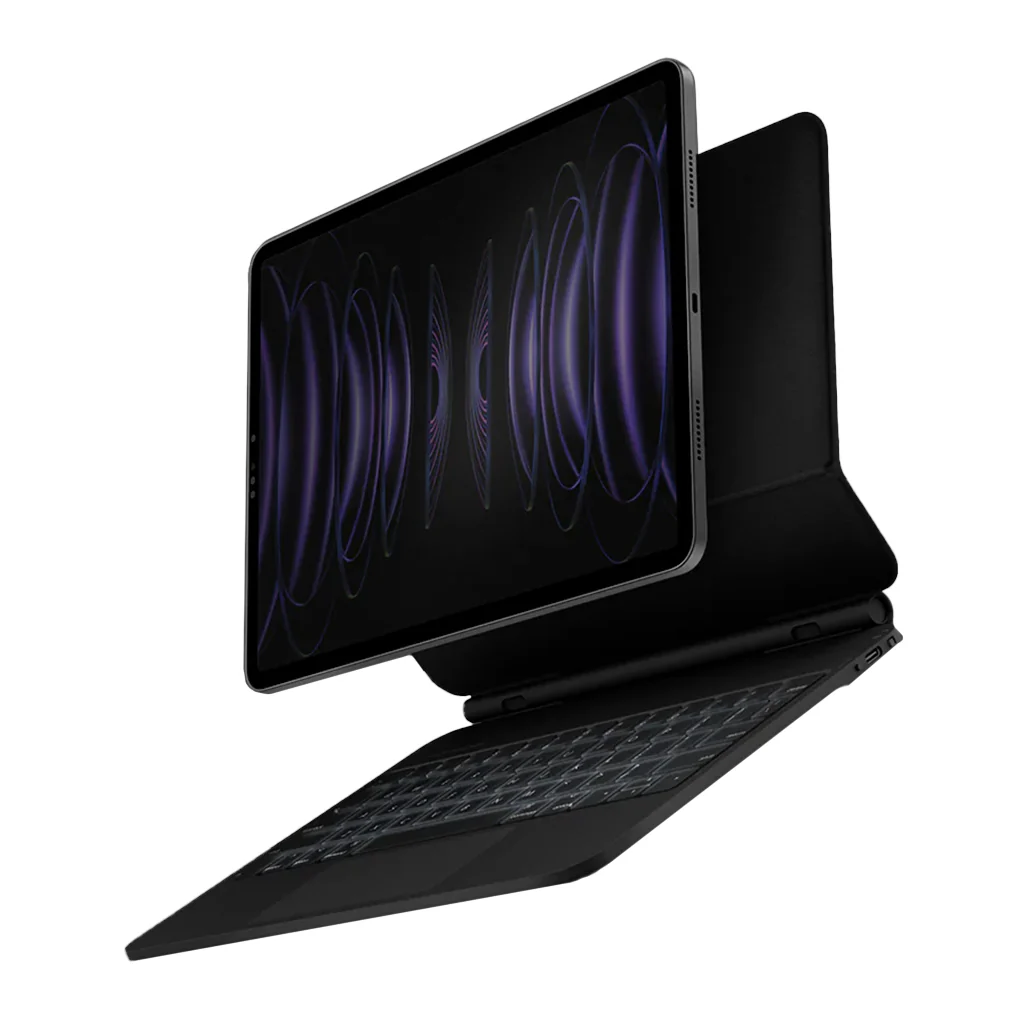 Uniq Venno Pro Magnetic iPad Folio with Trackpad and Bluetooth Keyboard for iPad Pro M4