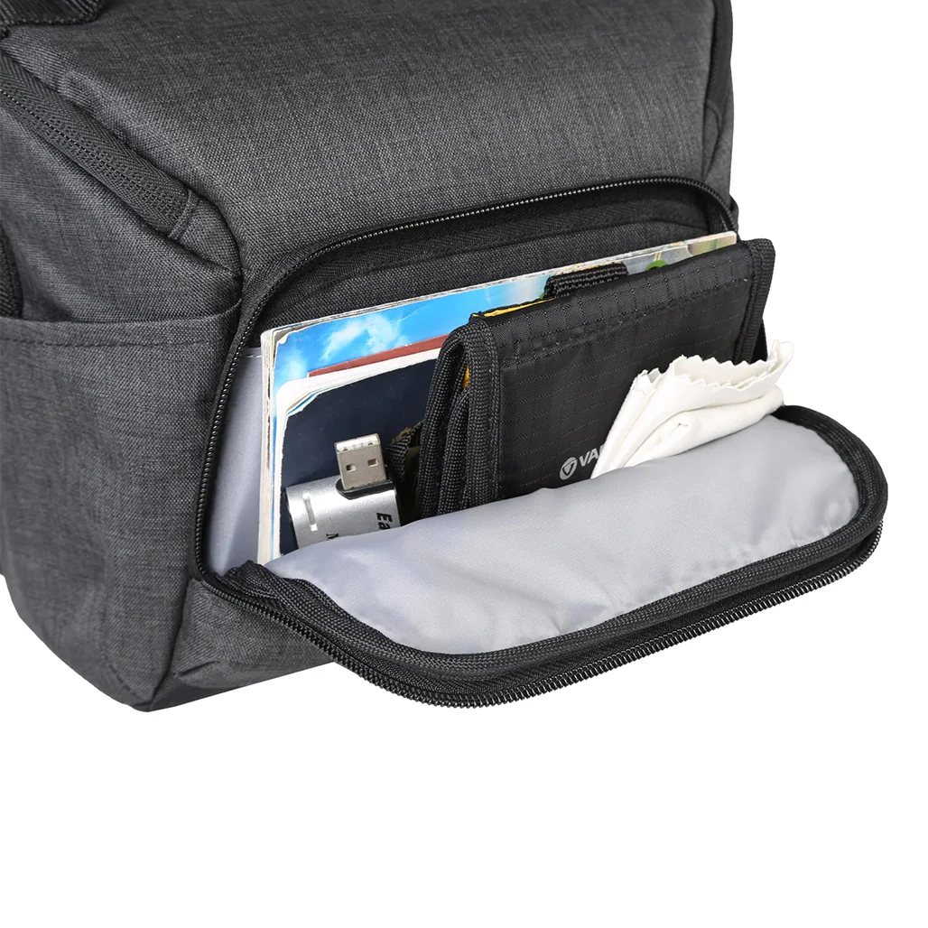 Vanguard Vesta Aspire 21 - Gray DSLR Camera Shoulder Bag – Compact & Lightweight Photography Gear Case - Image 4