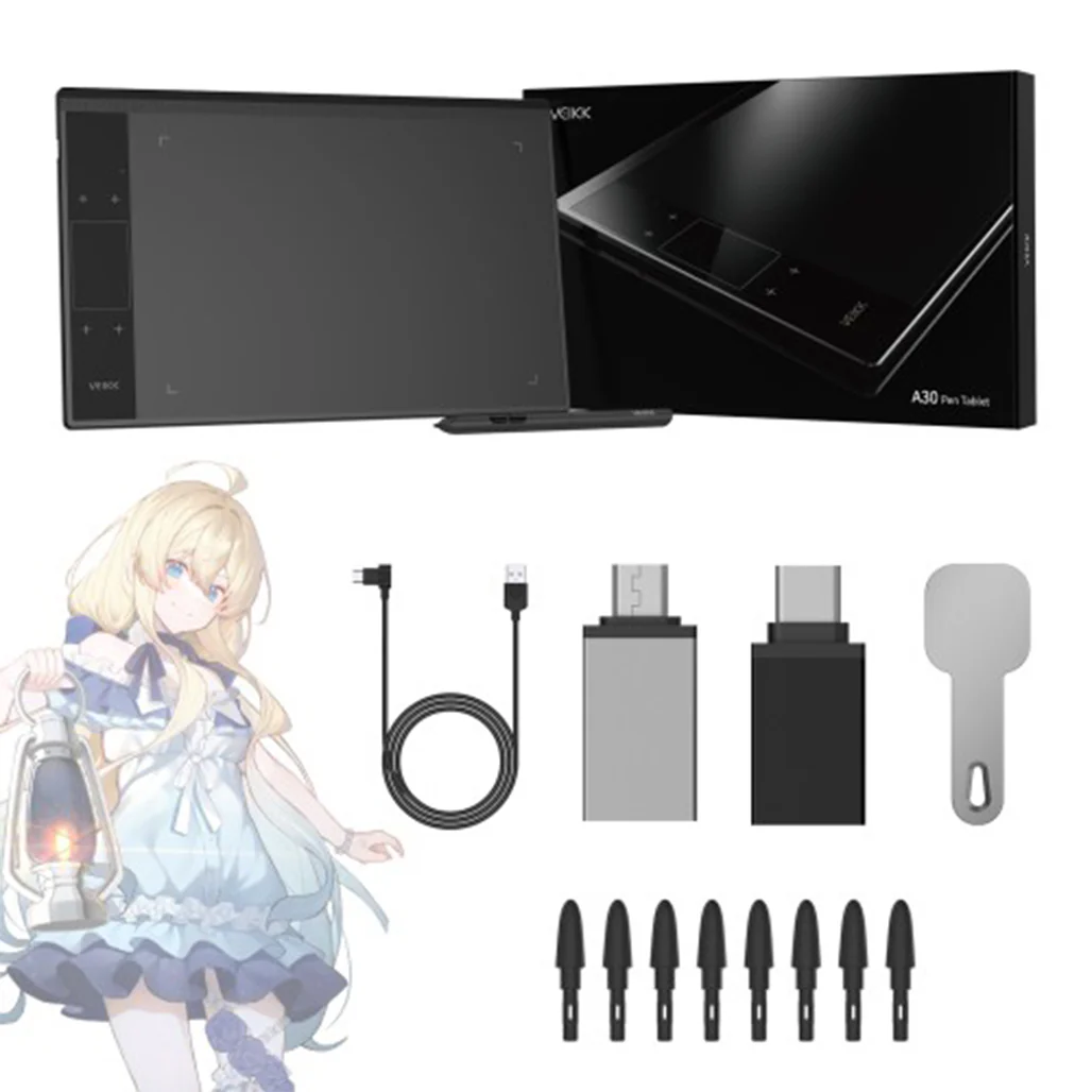 VEIKK Creator A30 Drawing Tablet – Advanced Digital Art Tool for Designers and Creators - Image 3