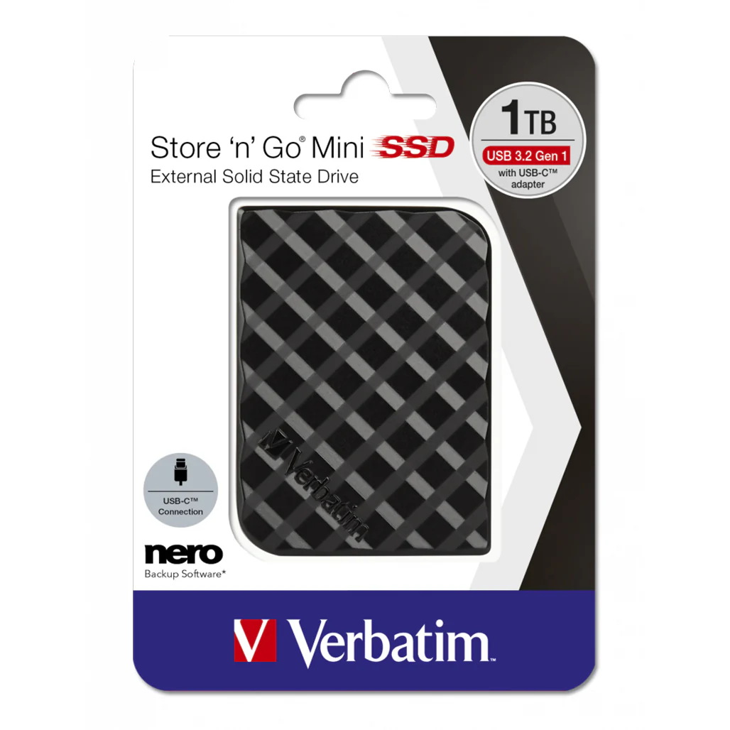 Verbatim Store 'n' Go Mini SSD 1TB - Image 3