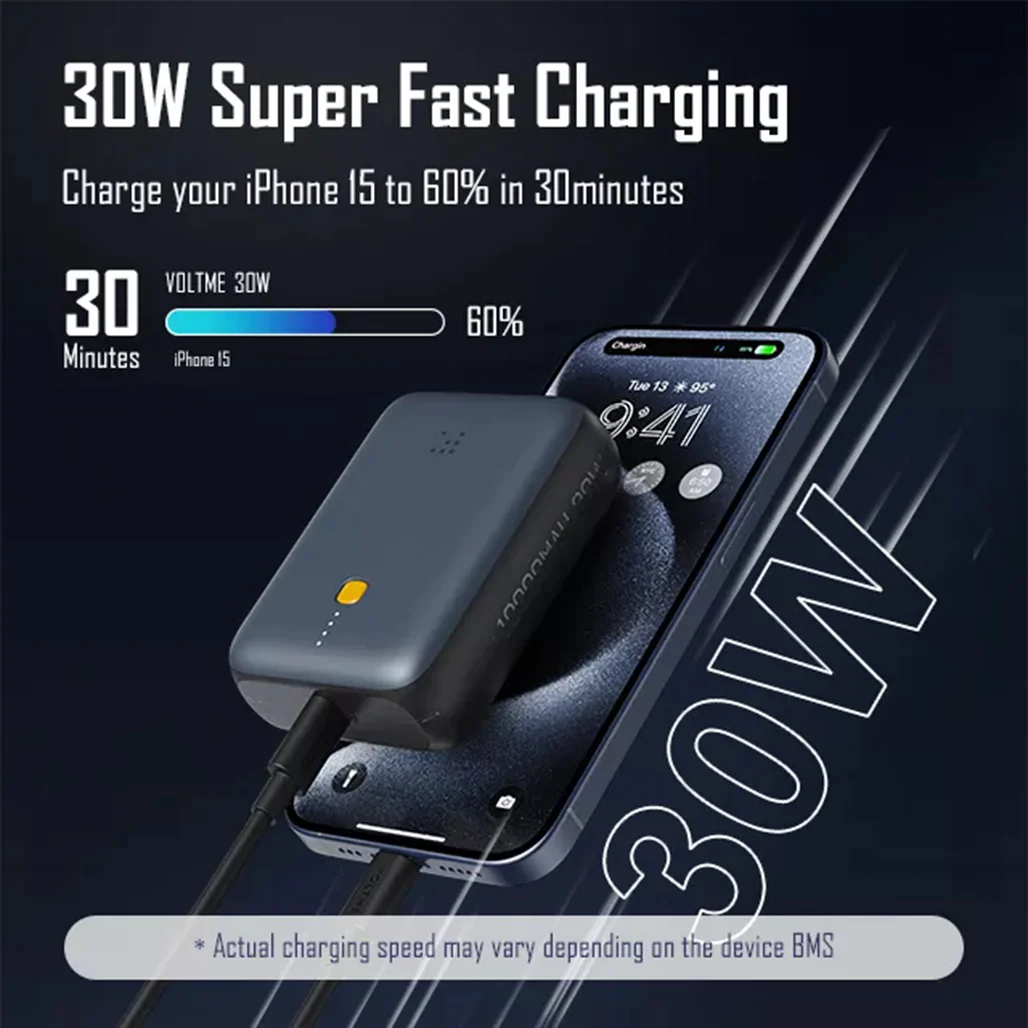 Voltme Hypercore 10K - Ultra Compact Size 30W Power Bank - Image 2