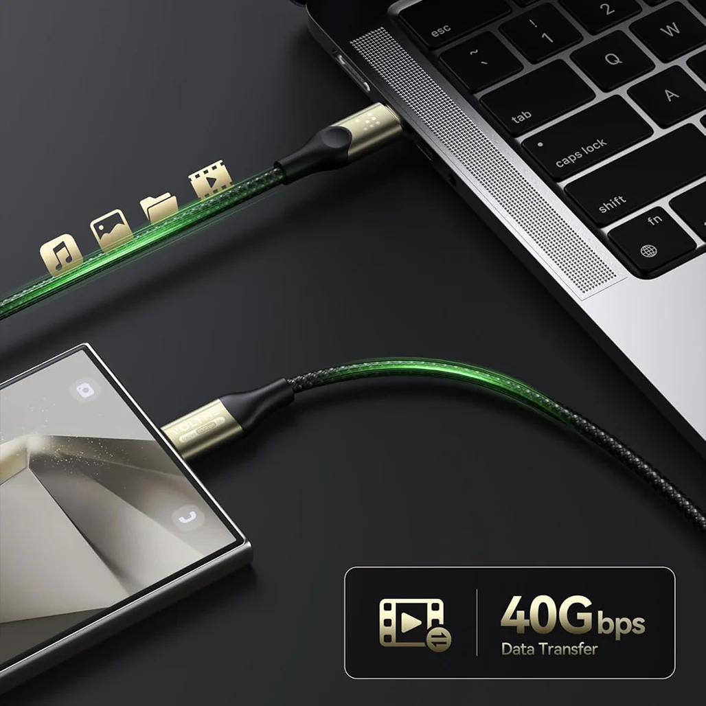 Voltme Powerlink Utron Series 3.6ft / 1.2M 240W USB-C Cable - Image 6