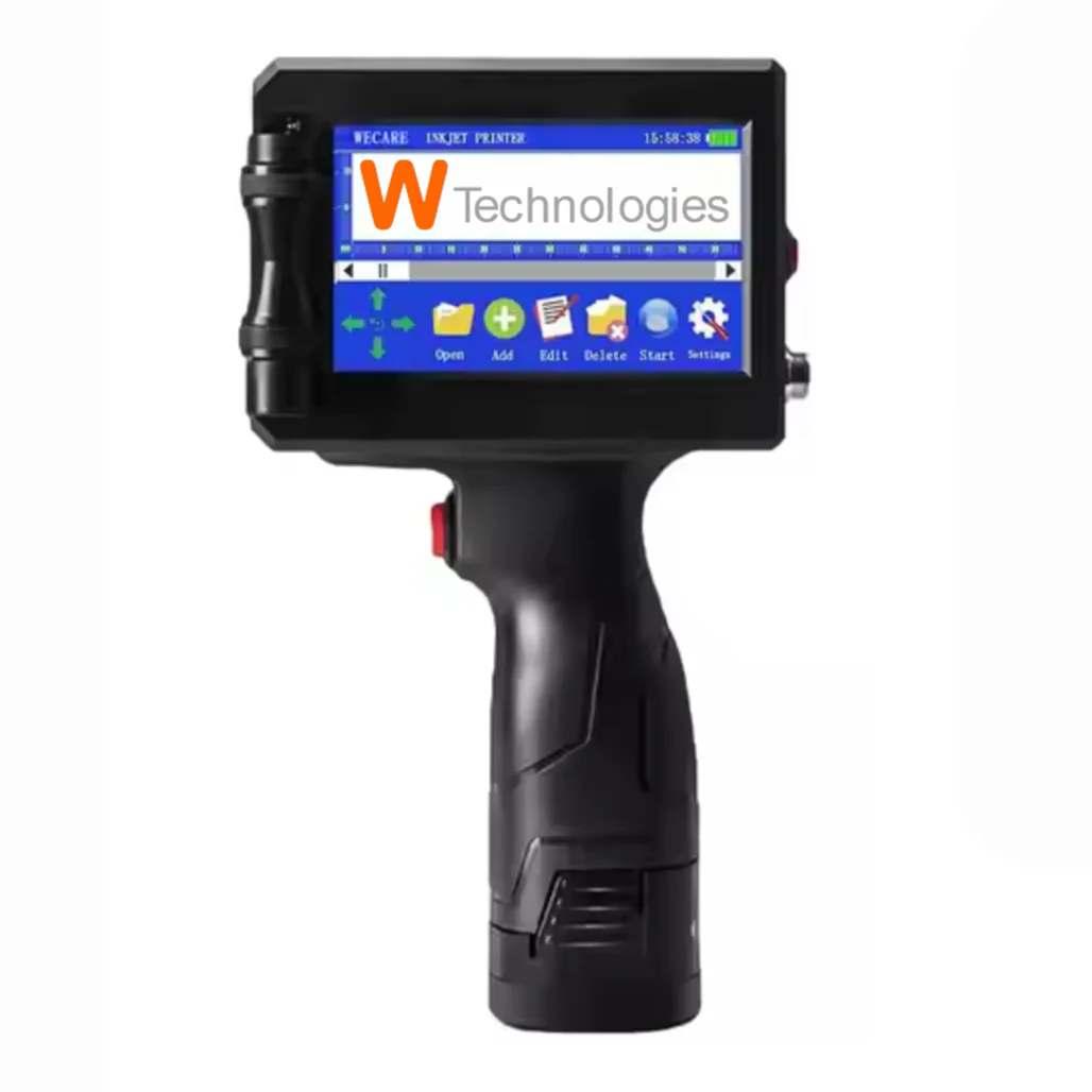 W Tech Handheld Inkjet Printer 12.7/25.4mm