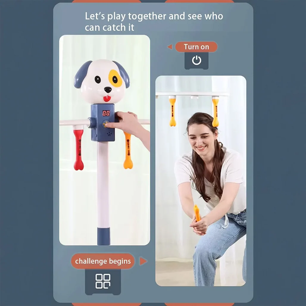 Well Hello Catch Stick Reaction Game with Digital Score Display - Image 6