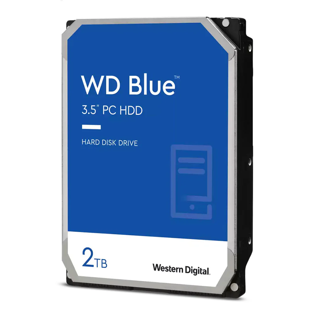 Western Digital Blue 1TB - 2TB Desktop Hard Drive | 3.5" SATA HDD with 256MB Cache | SMR Technology - Image 2