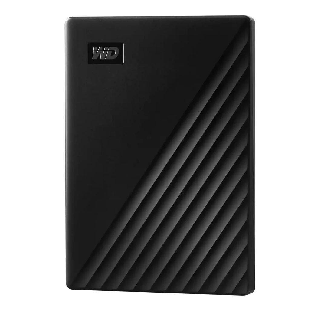 Western Digital My Passport 2TB Portable HDD - WDBYVG0020BBK-WESN - Slim Design with Backup & Password Protection