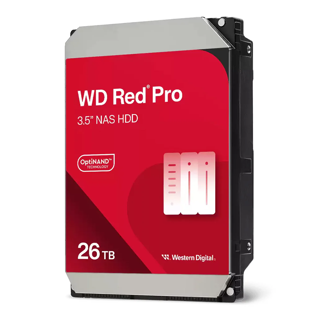 Western Digital Red Pro 26TB NAS Hard Drive - WD260KFGX