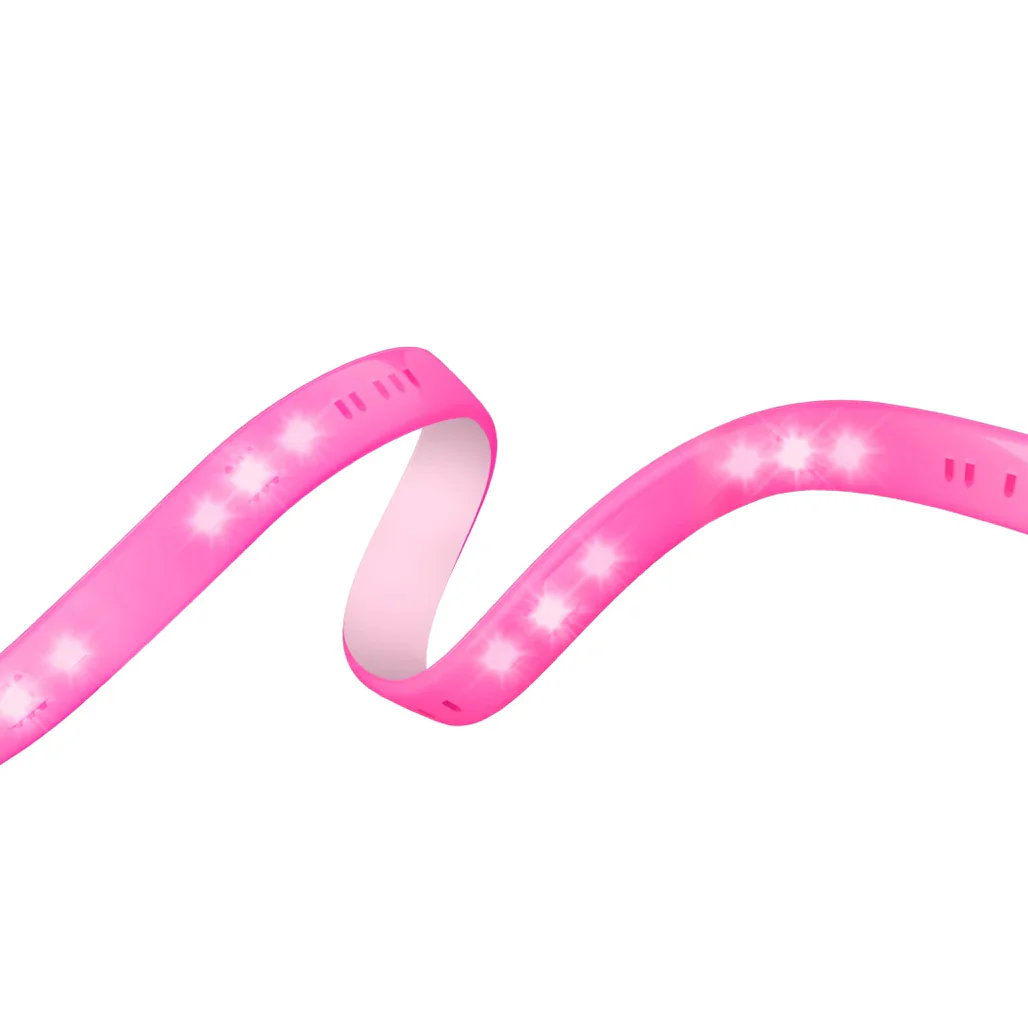 WiZ Smart LED Strip Light 2m Starter Kit – RGBW, Wi-Fi, Extendable to 10m, App & Voice Control