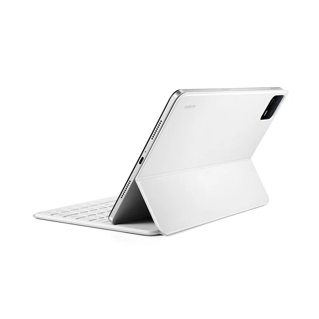 Xiaomi Pad 6 Keyboard - White | Magnetic Folio Case with Ergonomic Design - Image 2