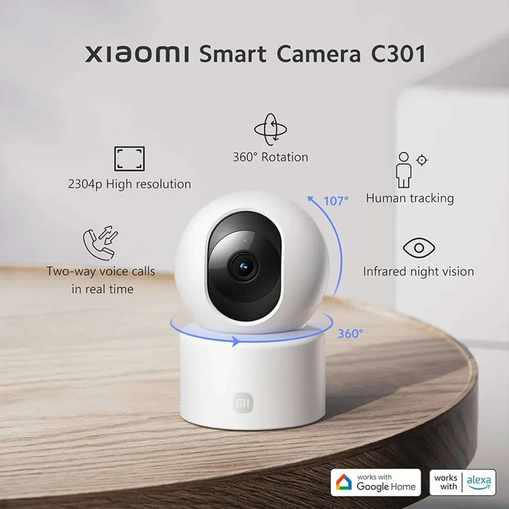 Xiaomi Smart Camera C301 – 2K Ultra-Clear Security Camera - Image 2