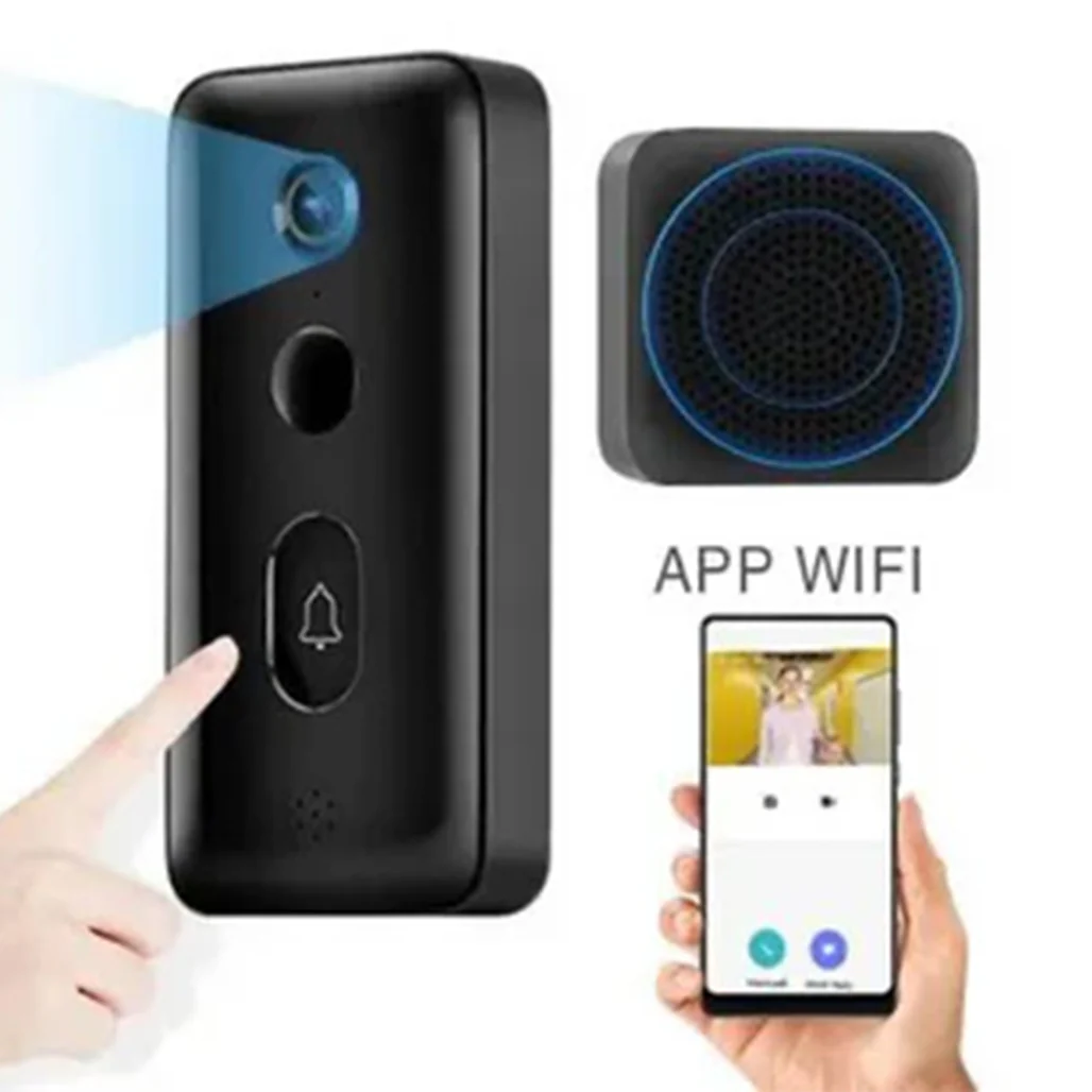 Xiaomi Smart Doorbell 3 - 2K Ultra-Clear Resolution, AI Human Recognition, 5200mAh Battery, Ultra-Wide Angle, Two-Way Audio, Free Cloud Storage - Image 4