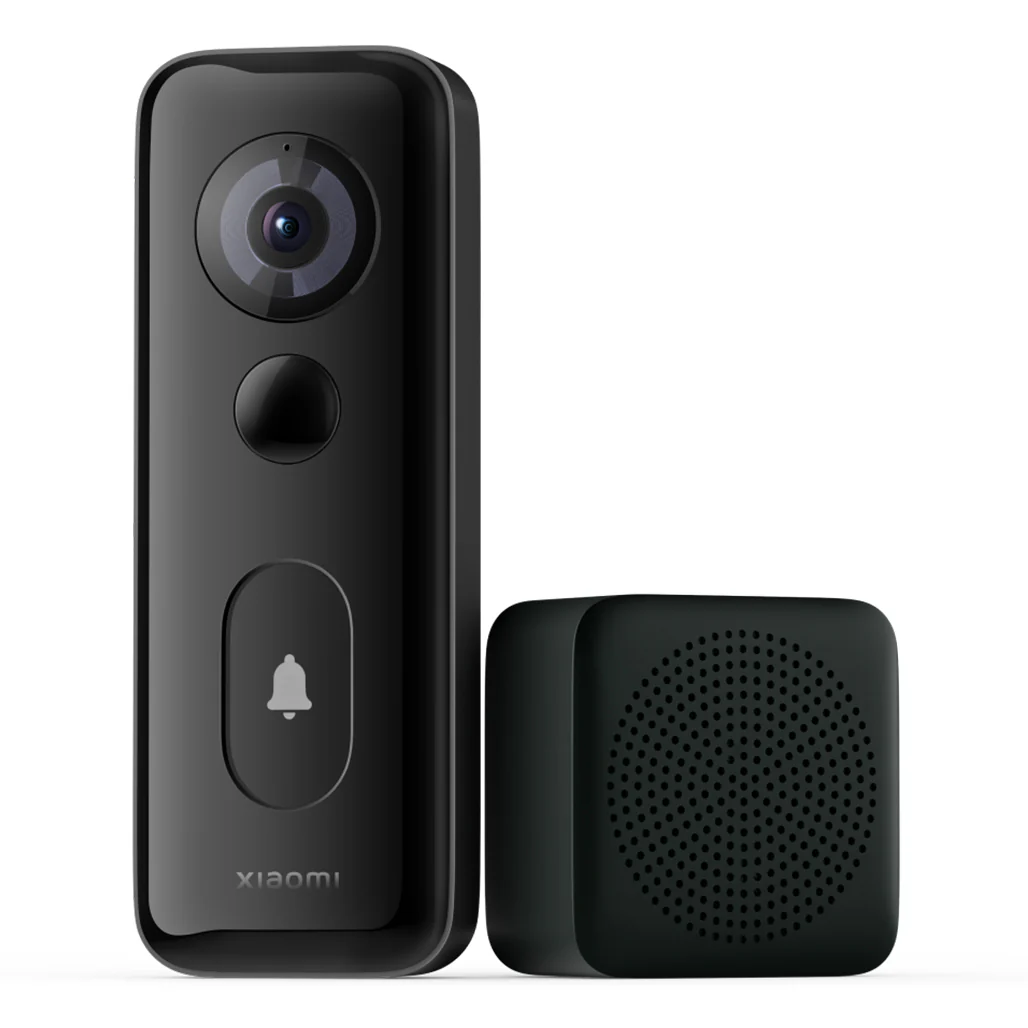 Xiaomi Smart Doorbell 3S – 2K Ultra-Clear Video, 180° Wide-Angle, IP65 Waterproof, 5200mAh Battery & Free 72h Cloud Storage